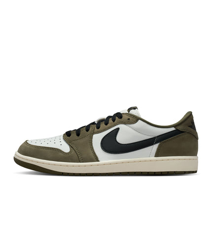 Air Jordan Mens 1 Retro Low - Medium Olive