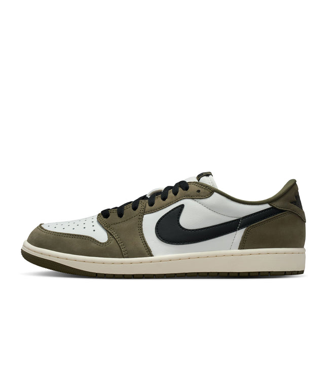 Air Jordan Mens 1 Retro Low - Medium Olive