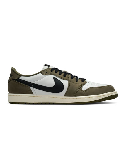 Air Jordan Mens 1 Retro Low - Medium Olive