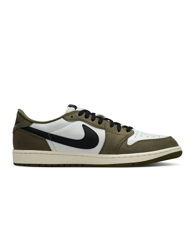 Air Jordan Mens 1 Retro Low - Medium Olive