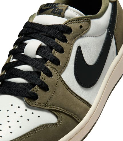 Air Jordan Mens 1 Retro Low - Medium Olive