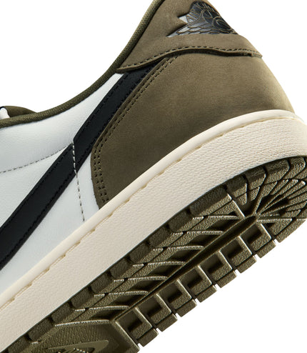 Air Jordan Mens 1 Retro Low - Medium Olive