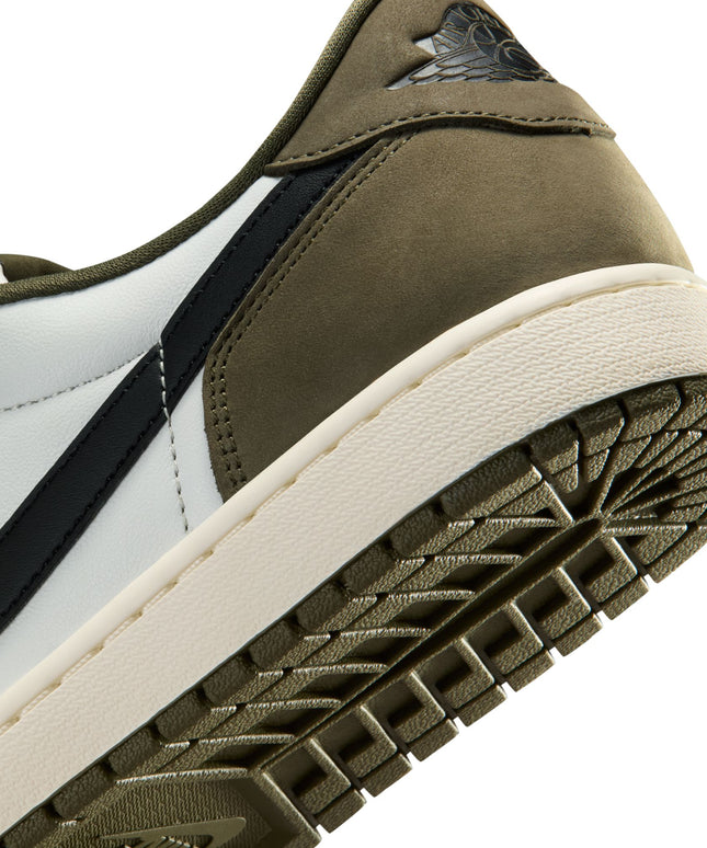 Air Jordan Mens 1 Retro Low - Medium Olive