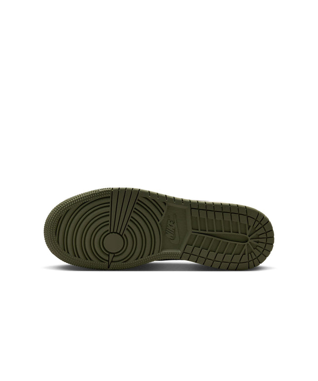 Air Jordan Big Kids 1 Retro Low - Medium Olive