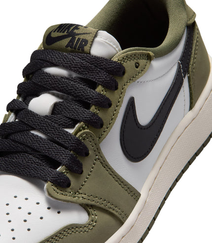 Air Jordan Big Kids 1 Retro Low - Medium Olive