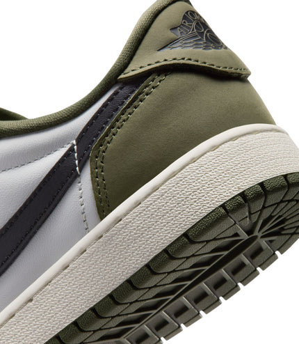 Air Jordan Big Kids 1 Retro Low - Medium Olive