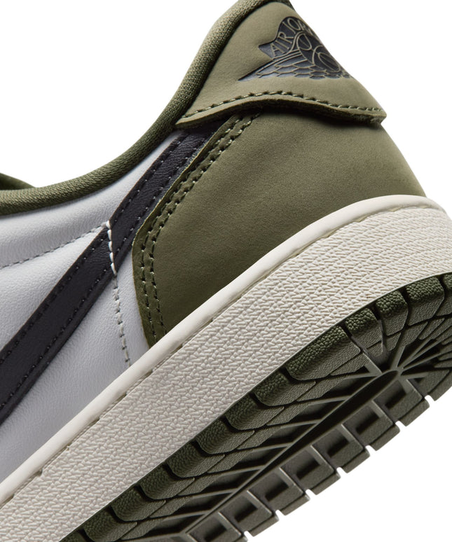 Air Jordan Big Kids 1 Retro Low - Medium Olive