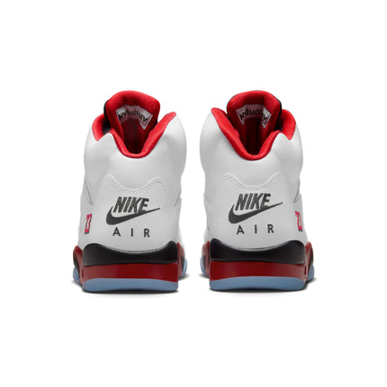 Air Jordan Mens 5 Retro - Fire Red