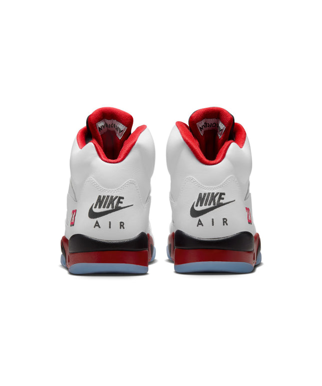 Air Jordan Mens 5 Retro - Fire Red