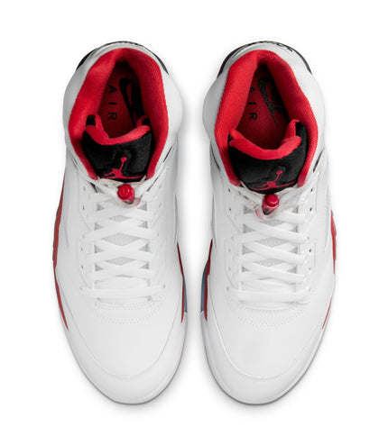 Air Jordan Mens 5 Retro - Fire Red
