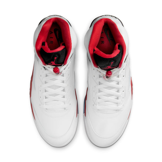 Air Jordan Mens 5 Retro - Fire Red