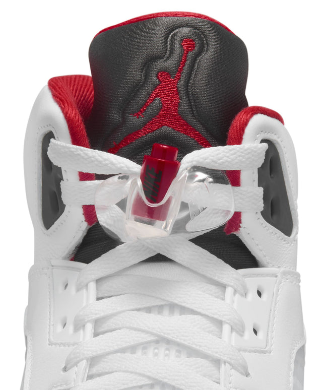 Air Jordan Mens 5 Retro - Fire Red