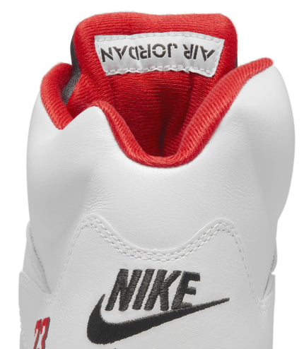 Air Jordan Mens 5 Retro - Fire Red