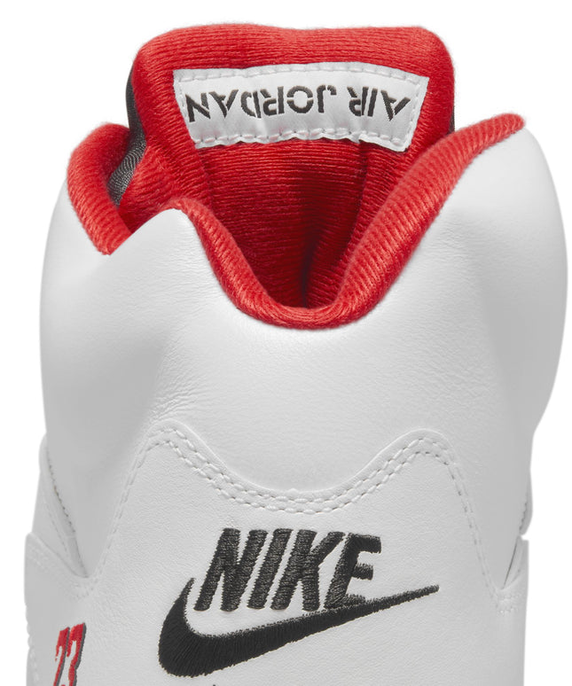 Air Jordan Mens 5 Retro - Fire Red
