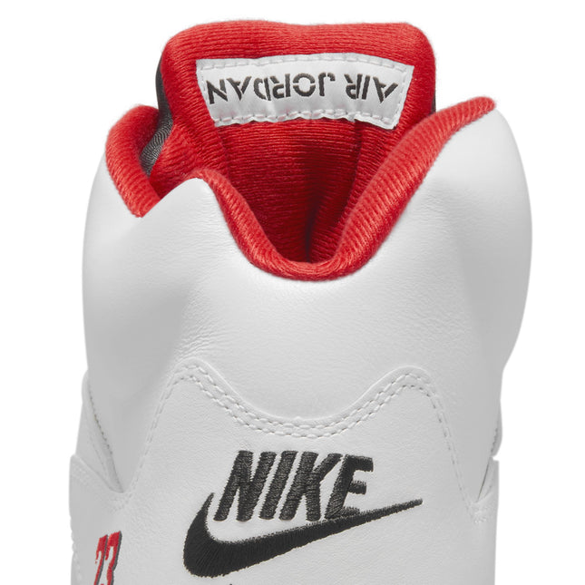 Air Jordan Mens 5 Retro - Fire Red