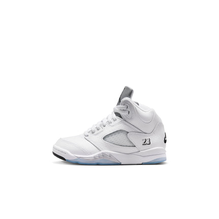 Air Jordan (PS) 5 Retro - White Metallic
