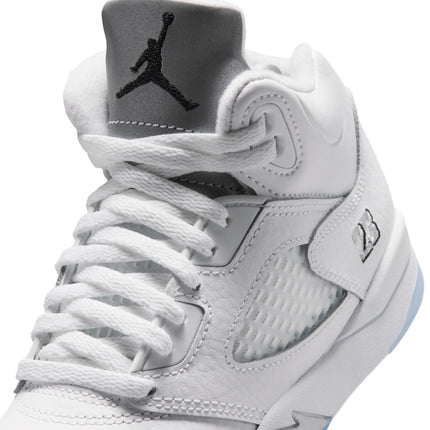 Air Jordan (PS) 5 Retro - White Metallic