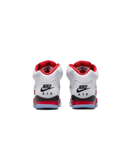 Air Jordan Big Kids 5 Retro - Fire Red