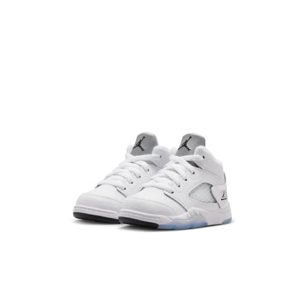 Air Jordan (TD) 5 Retro - White Metallic