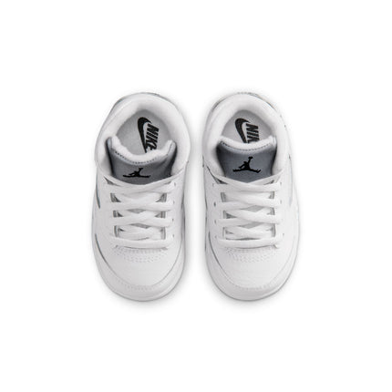 Air Jordan (TD) 5 Retro - White Metallic