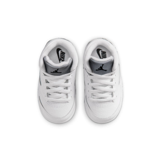 Air Jordan (TD) 5 Retro - White Metallic