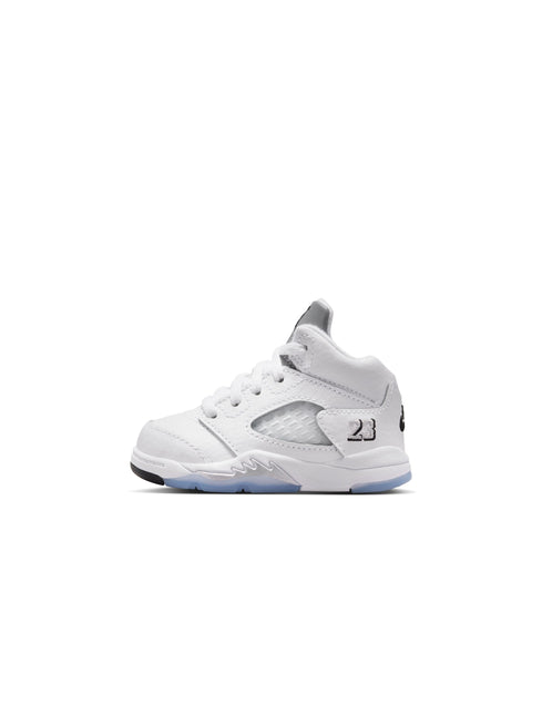 Air Jordan (TD) 5 Retro - White Metallic