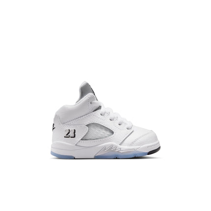 Air Jordan (TD) 5 Retro - White Metallic