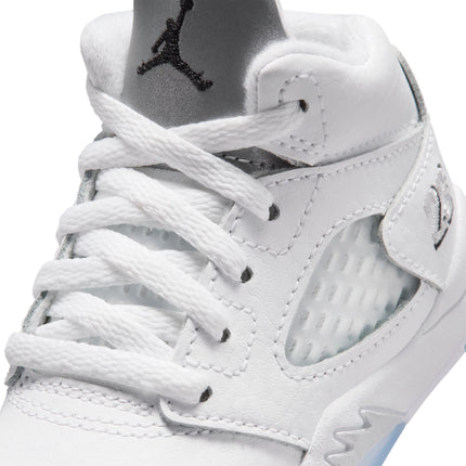 Air Jordan (TD) 5 Retro - White Metallic