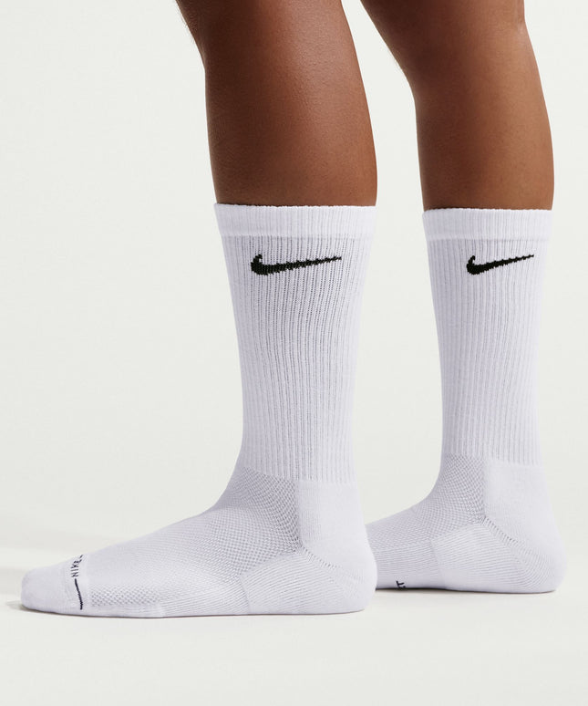 Nike Mens 6-Pack Everyday Elevated Socks - White
