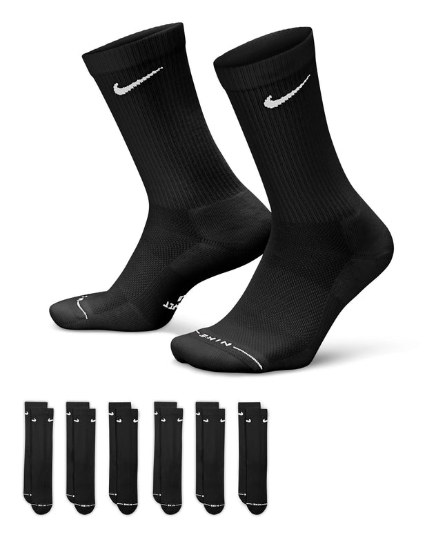 Nike Mens 6-Pack Everyday Elevated Socks - Black