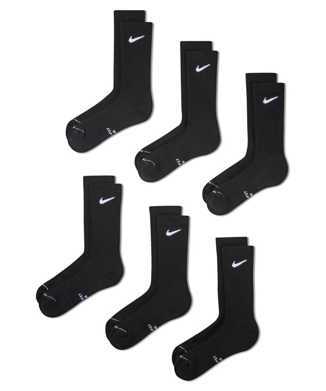 Nike Mens 6-Pack Everyday Elevated Socks - Black