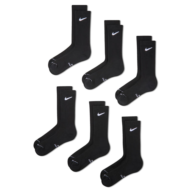Nike Mens 6-Pack Everyday Elevated Socks - Black