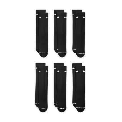 Nike Mens 6-Pack Everyday Elevated Socks - Black