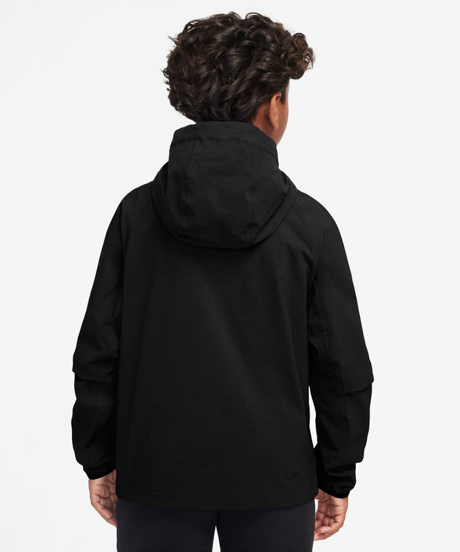 Nike Boys Tech Windrunner Jacket - Black
