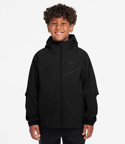 Nike Boys Tech Windrunner Jacket - Black
