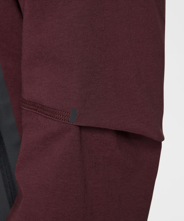 Nike Boys Tech Fleece Hoodie - Burgundy Crush/Black