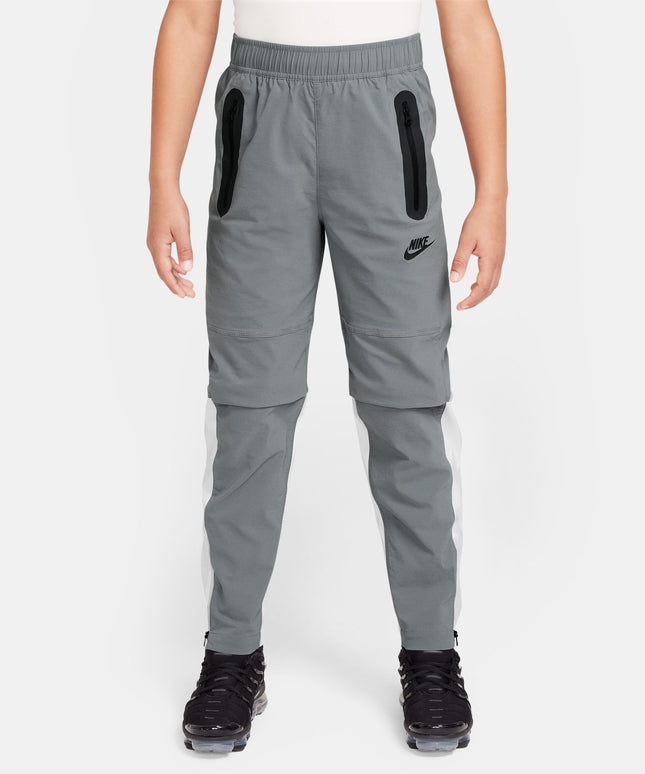Nike Big Kids Tech Woven Pants - Smoke Grey