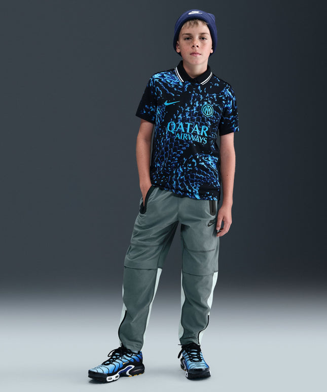 Nike Big Kids Tech Woven Pants - Smoke Grey