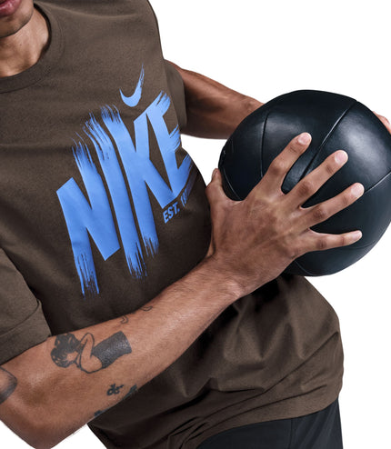 Nike Mens Hyverse Tee - Baroque Brown