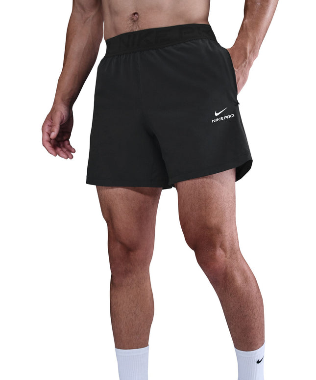 Nike Mens Pro Training 6" Shorts - Black/White
