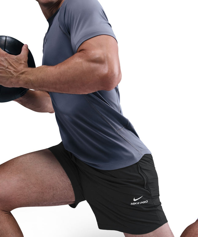 Nike Mens Pro Training 6" Shorts - Black/White