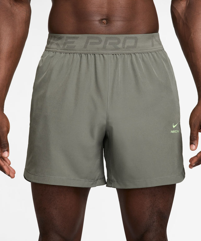 Nike Mens Pro Training 6' Shorts - Light Army