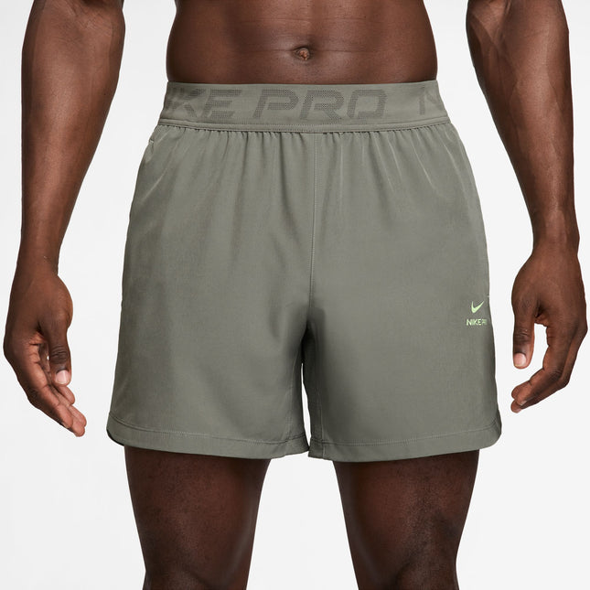 Nike Mens Pro Training 6' Shorts - Light Army
