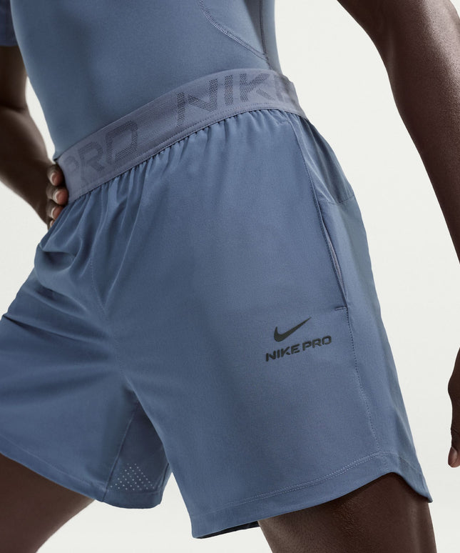 Nike Mens Pro Training 6" Shorts - Diffused Blue
