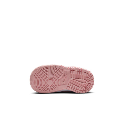 Nike (TD) Dunk Low - White/Pink Glaze