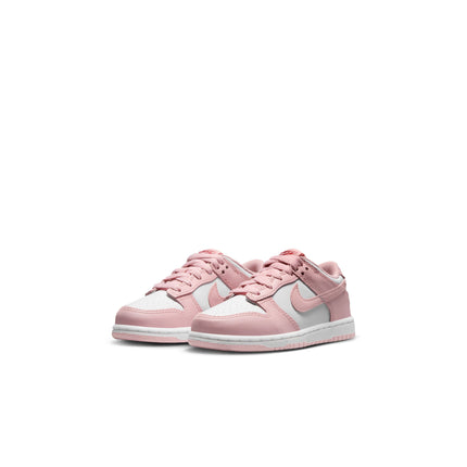 Nike (PS) Dunk Low - White/Pink Glaze