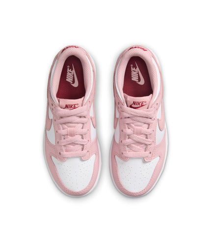 Nike (PS) Dunk Low - White/Pink Glaze