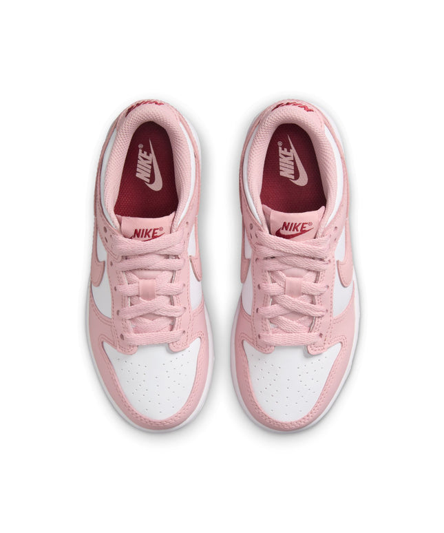 Nike (PS) Dunk Low - White/Pink Glaze