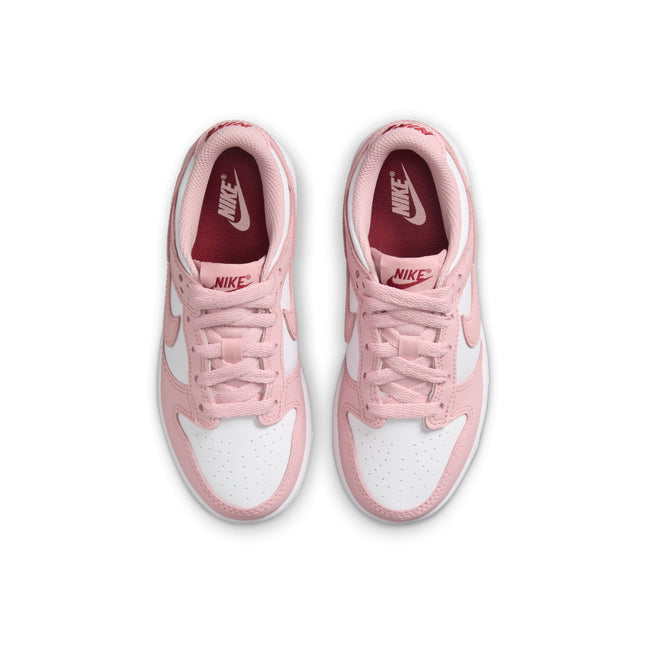 Nike (PS) Dunk Low - White/Pink Glaze