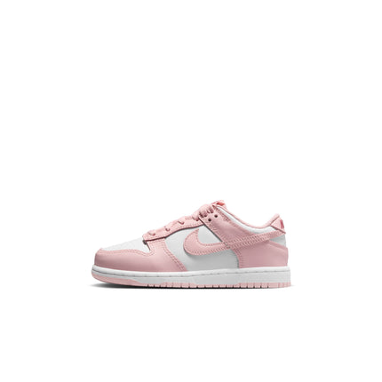 Nike (PS) Dunk Low - White/Pink Glaze